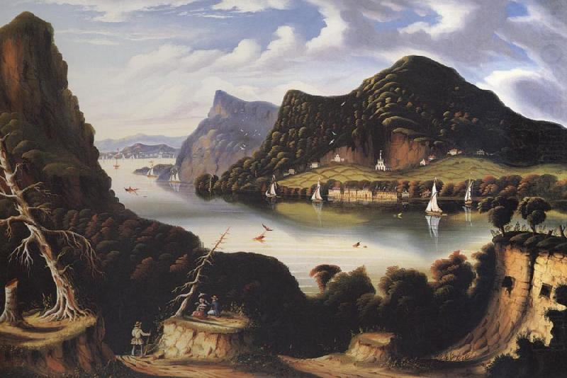 View of Cold Spring and Mount Taurus about 1850, Thomas Chambers
